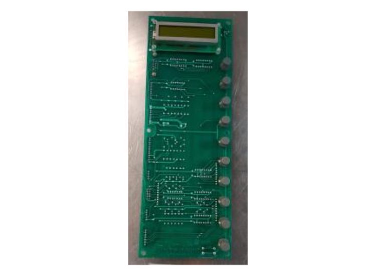 placa botonera cafetera brio 250